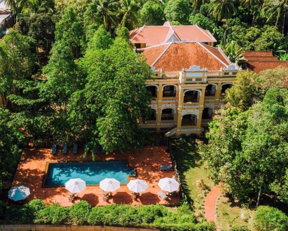 Hotel Le Relais De Chhlong Kratie Exterior foto